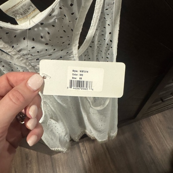 L Space NWT Sheer tunic sz xs/s/m - Picture 4 of 4